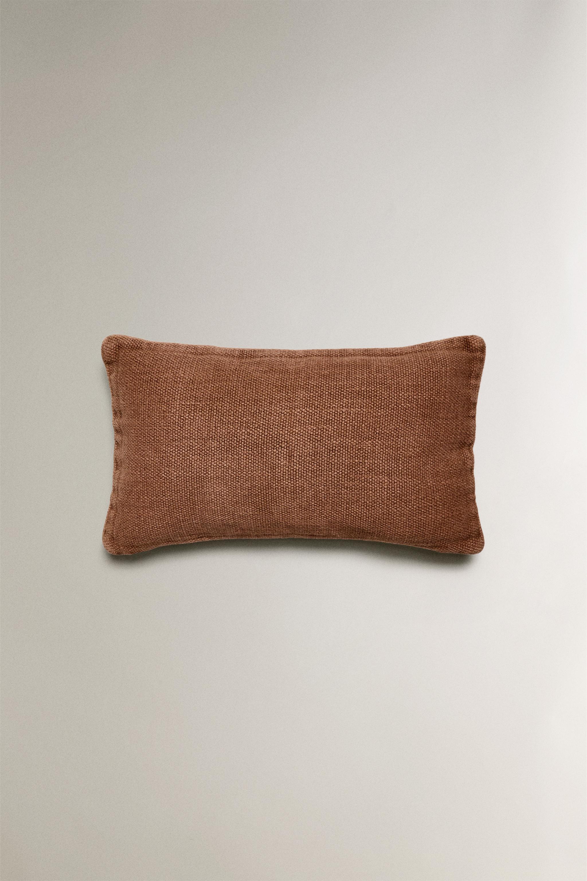 PLAIN THROW PILLOW COVER